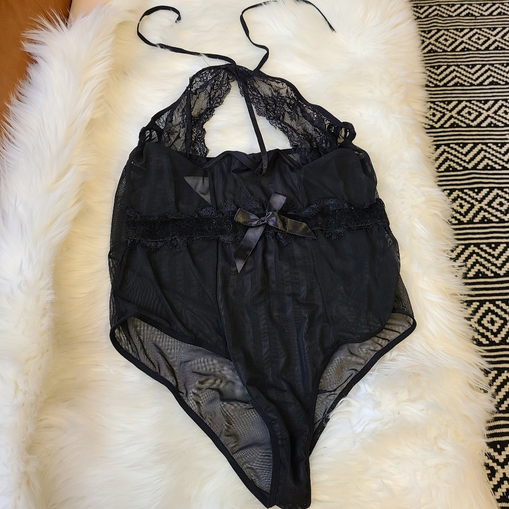 Plus size teddy bodysuit from Icollection